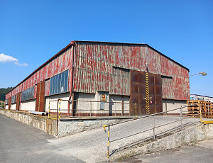 Výměna střešní krytiny na skladové hale